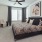 Bedroom with large windows
