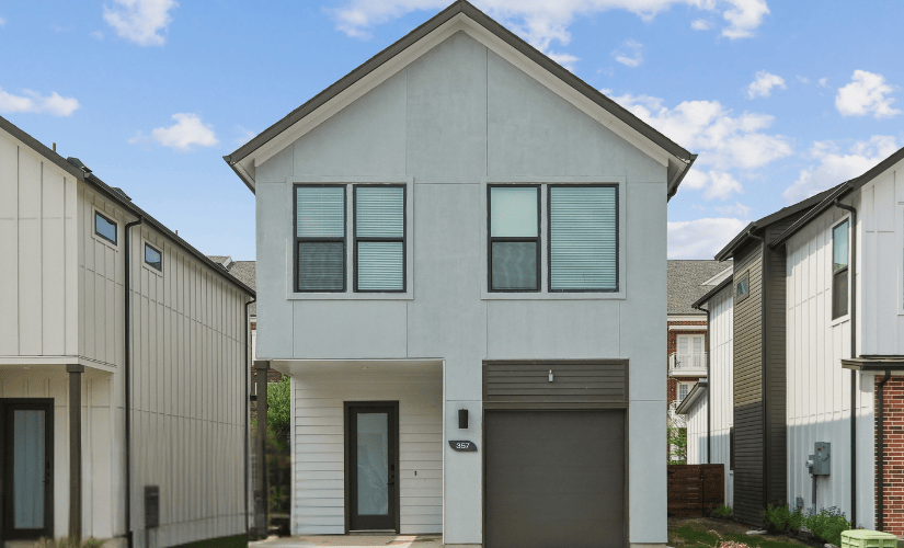 c2 single-family - 3 bedroom floorplan layout with 2.5 bathrooms and 1586 square feet